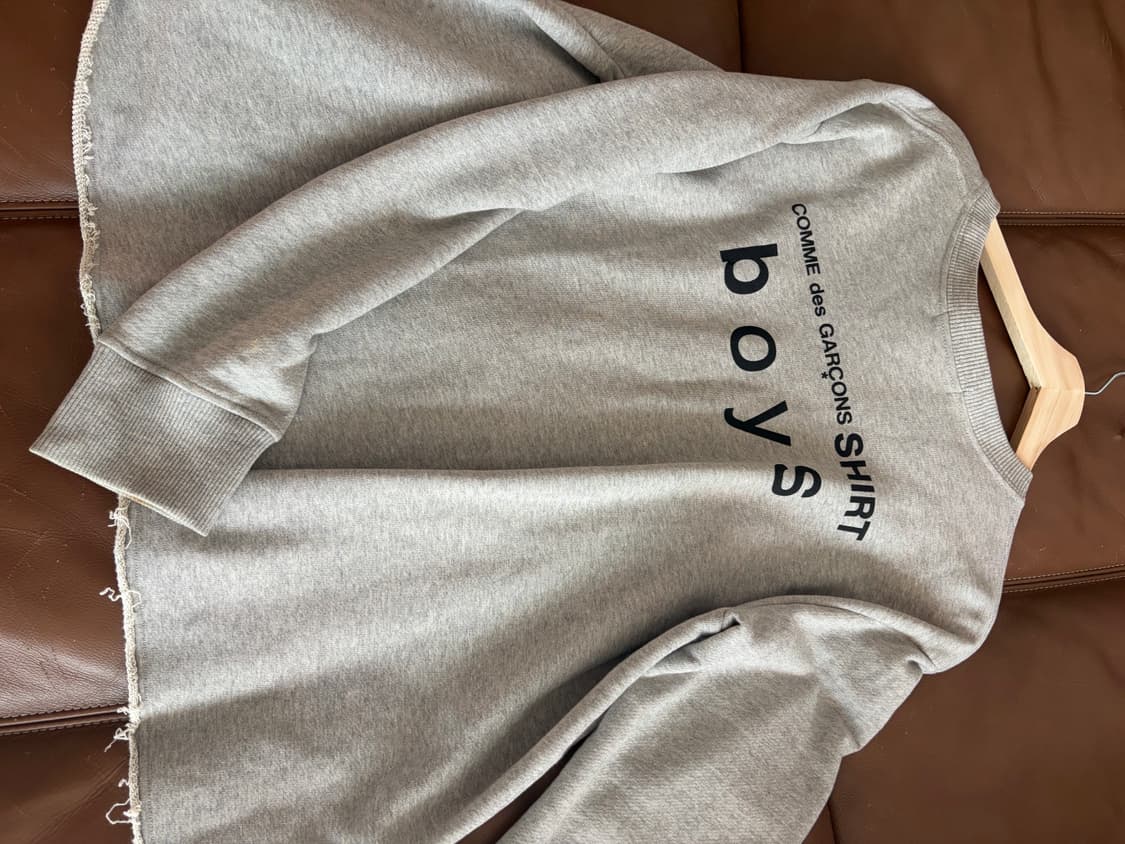 꼼데가르송 셔츠 맨투맨 m 상품이미지2