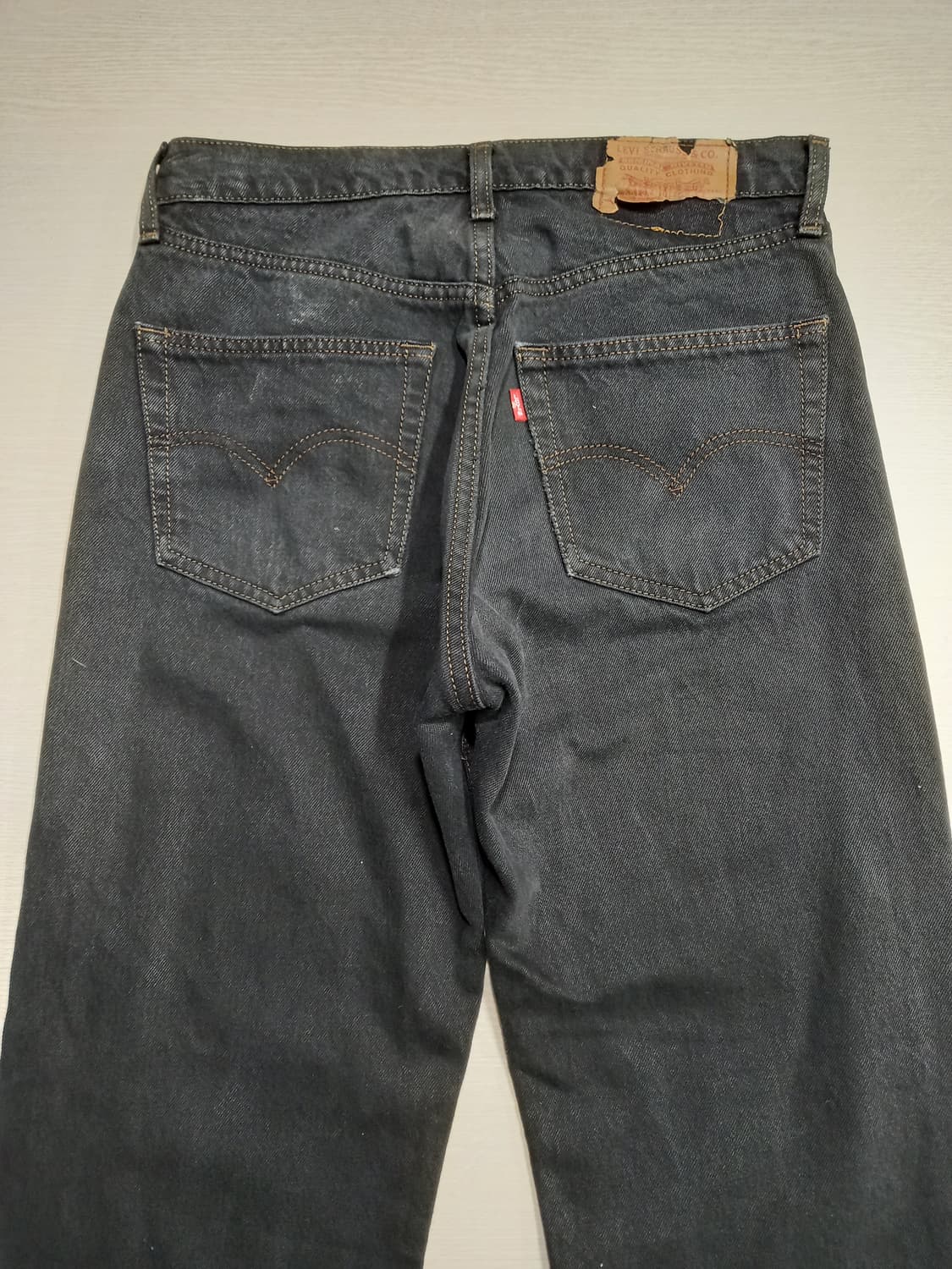 31 90's 리바이스512 일자진 블랙 31-457 상품이미지4