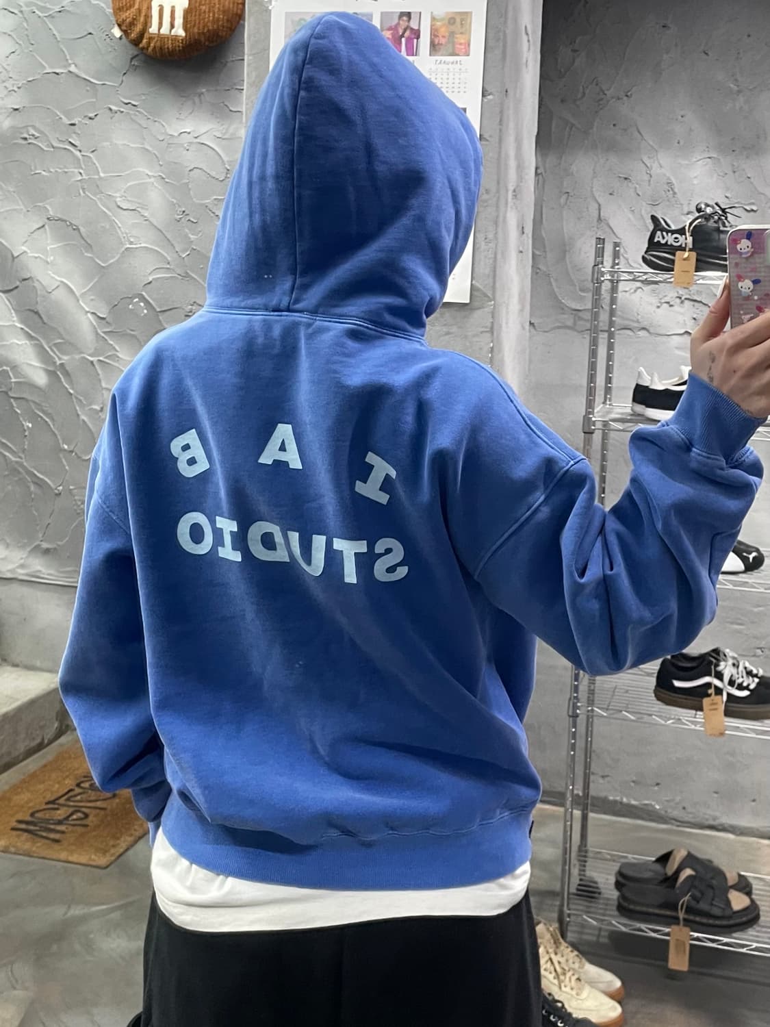 아이앱 스튜디오 피그먼트 스웻후드 상품이미지8