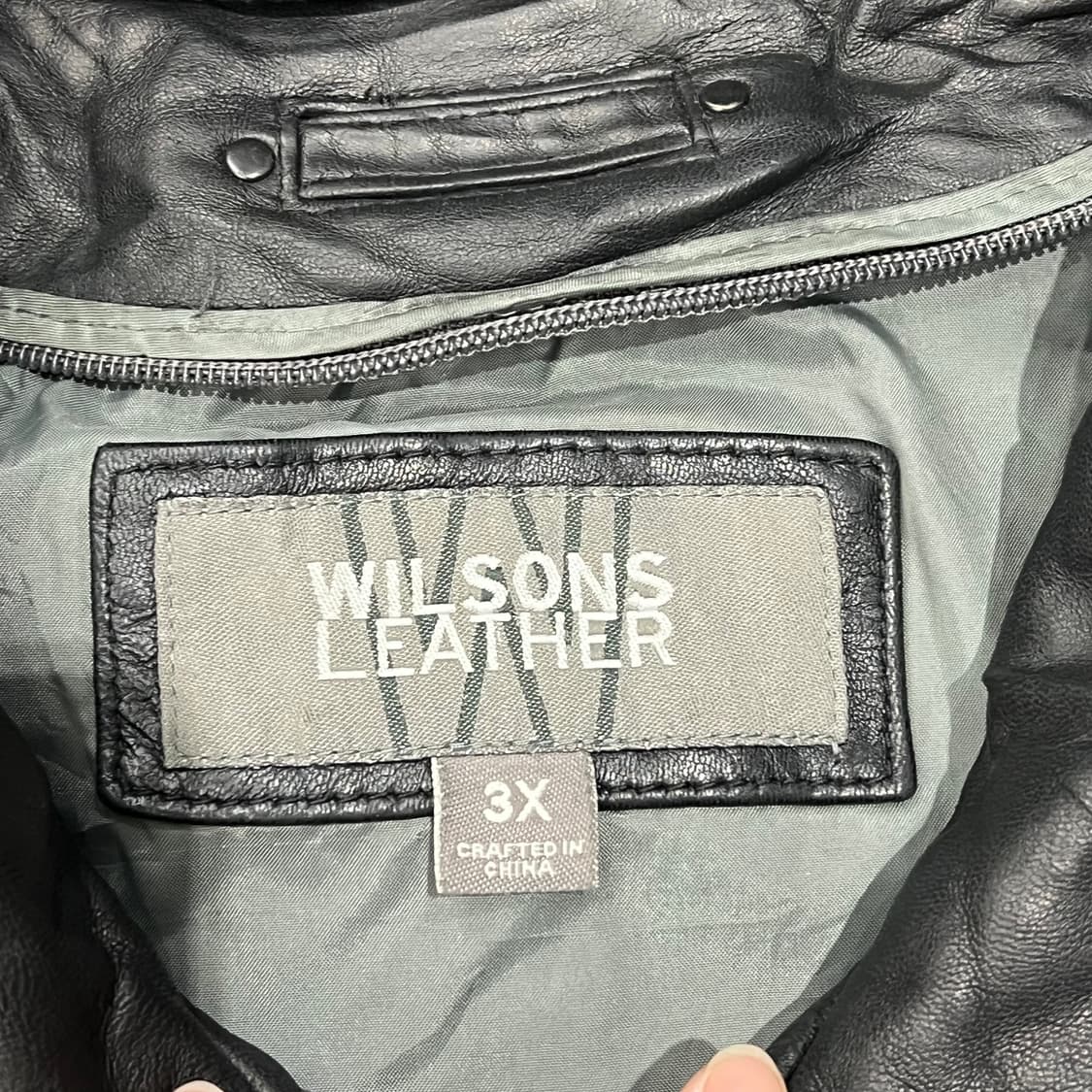 윌슨레더 봄버자켓 s09064 상품이미지5