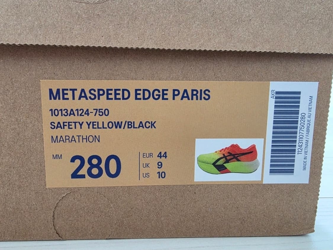 아식스 메타스피드 엣지 파리 새상품 280 상품이미지4