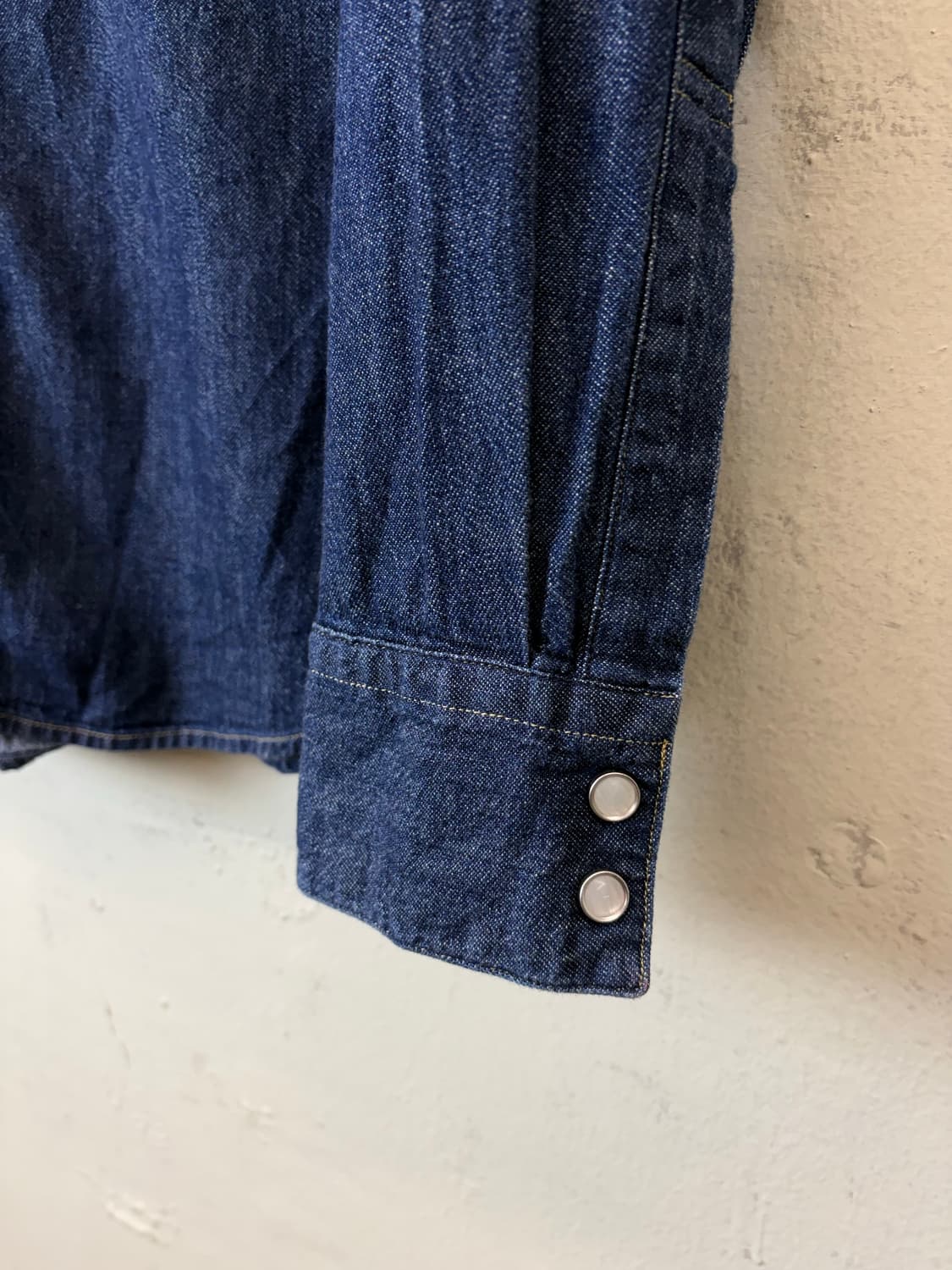 리바이스 빈티지 진청 데님 웨스턴 셔츠 상품이미지3