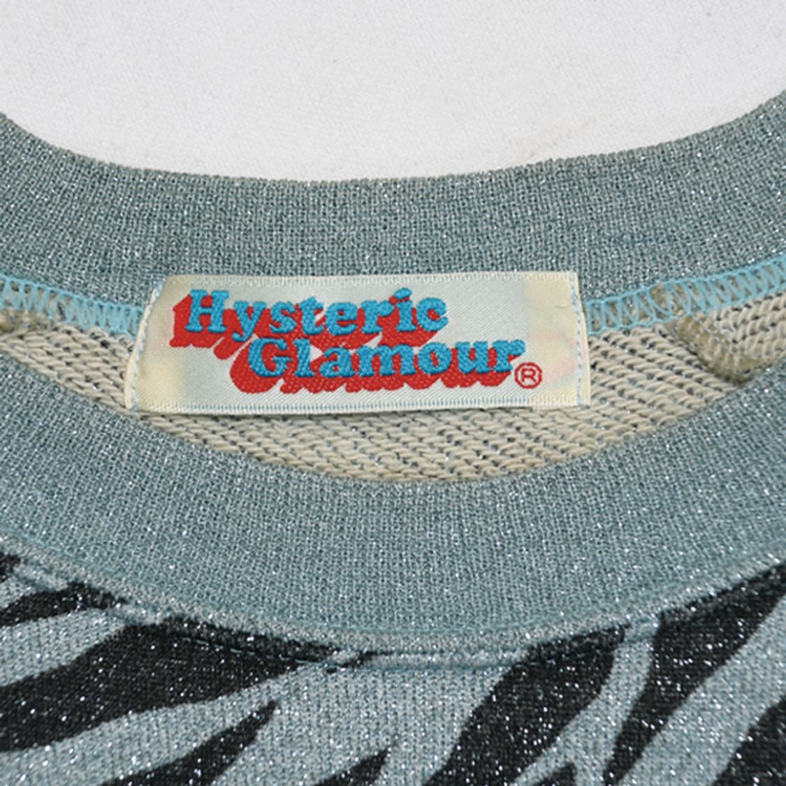 Hysteric Glamour 지브라패턴스웨트셔츠 상품이미지6