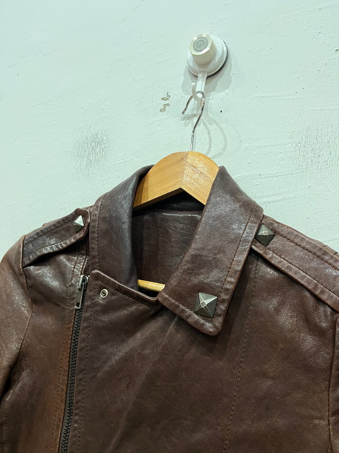 시스템 웨스턴 스터드 양가죽 자켓 우먼즈  상품이미지4