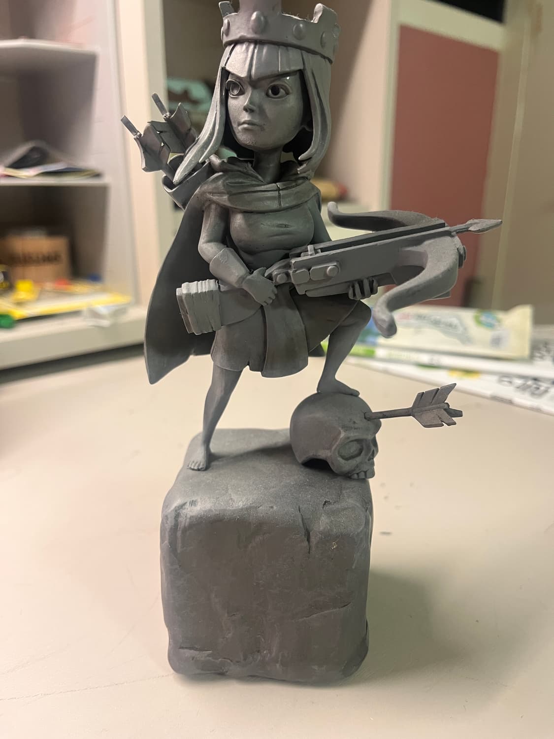 클래시오브클랜 한정판 아처퀸 스태튜 상품이미지1