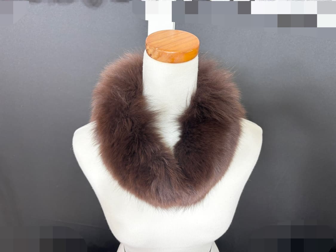 천연 폭스퍼 워머 자석형/모피 목도리/새거수준 상품이미지1