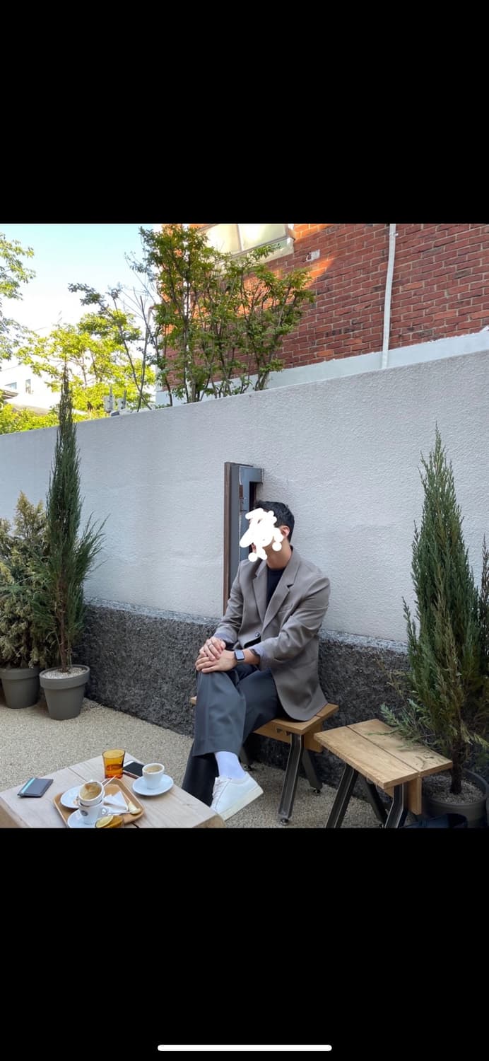 드로우핏 오버사이즈 울 블레이저 L 상품이미지5