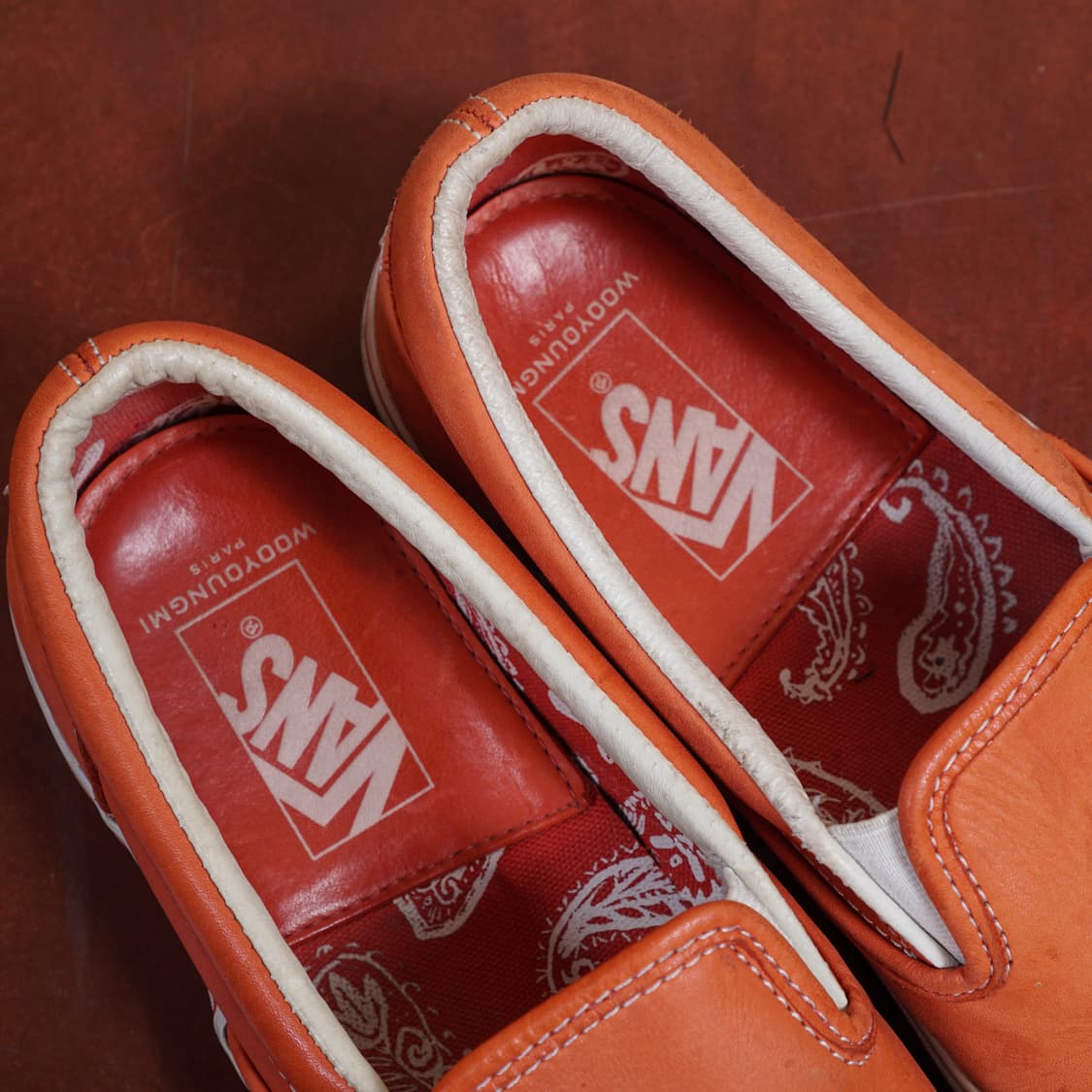 반스 X 우영미 레더 스니커즈 상품이미지4