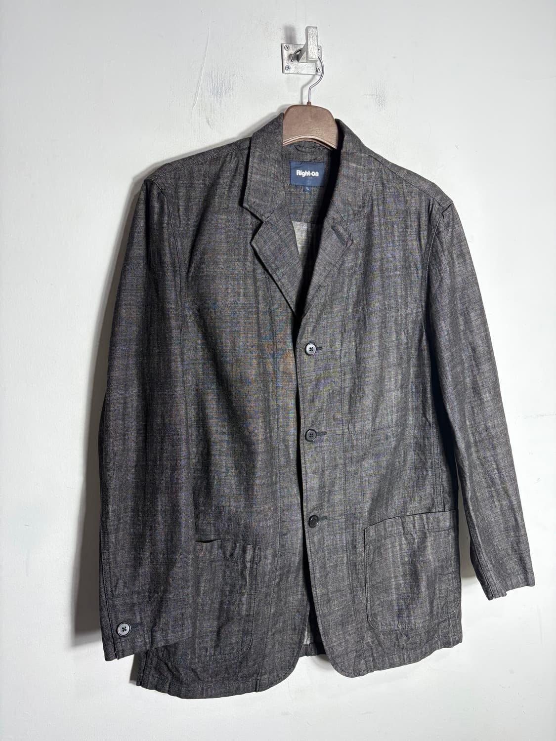 Right-on 흑청 데님 블레이저 상품이미지2