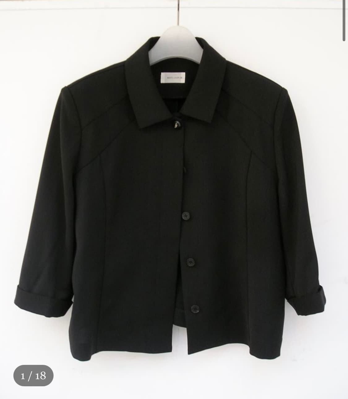 에옹쓰 Capri Jacket Summer ver- Black 상품이미지1