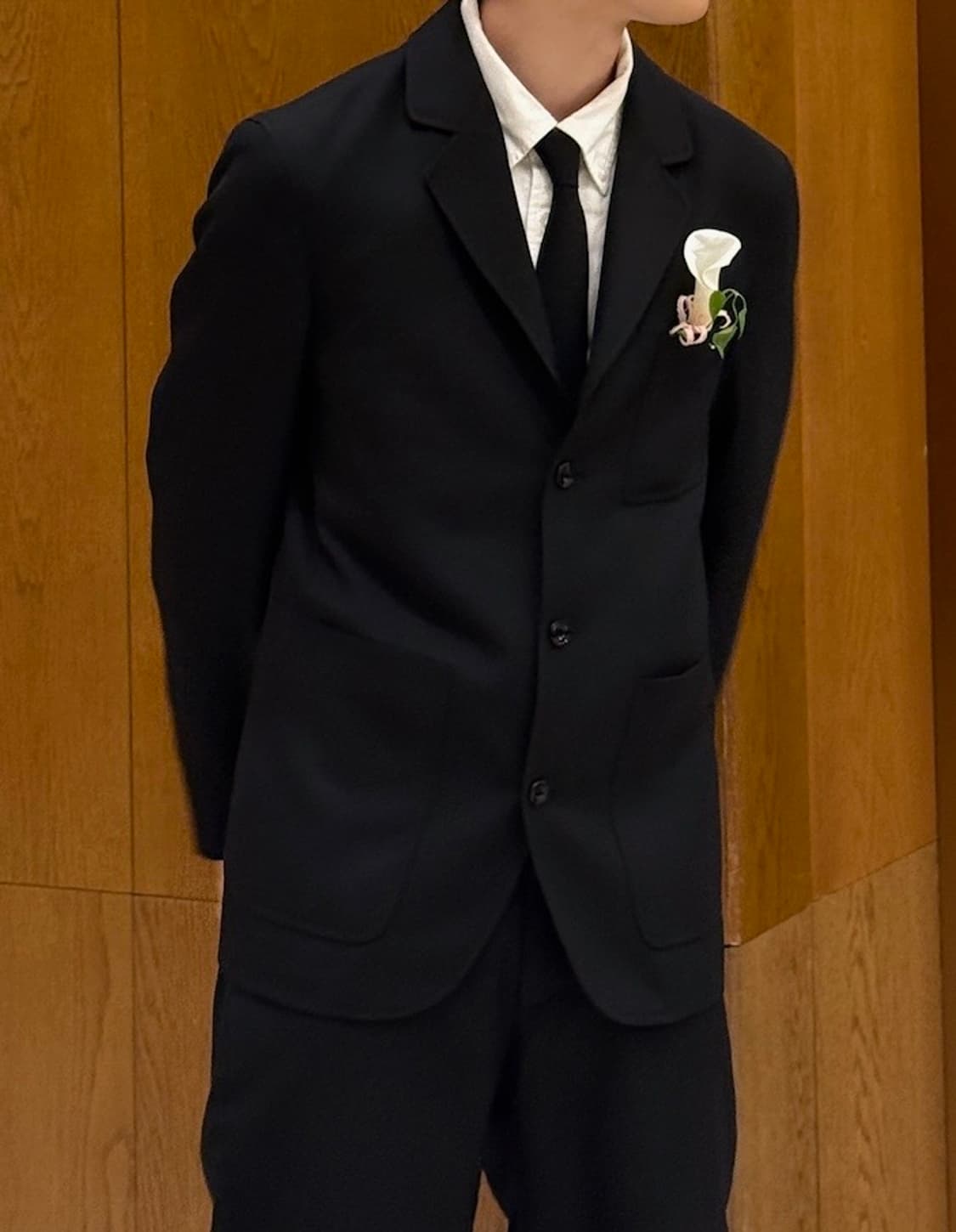 포터리 울 스포츠 블랙 셋업 판매합니다 상품이미지1