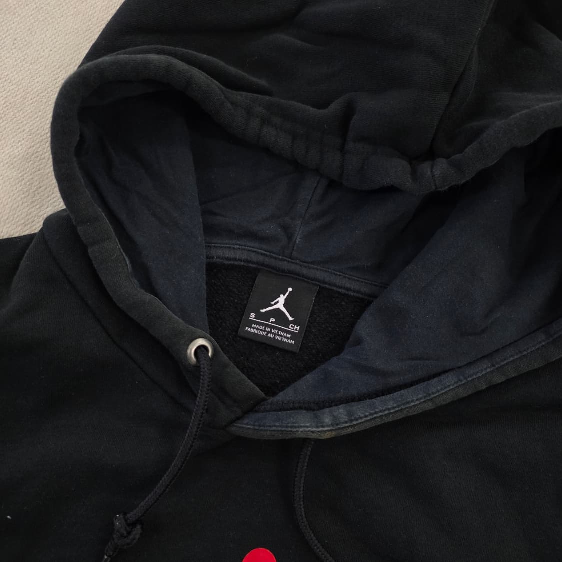 [S] 나이키 조던 빅로고 배색 후드티 0202J 상품이미지3