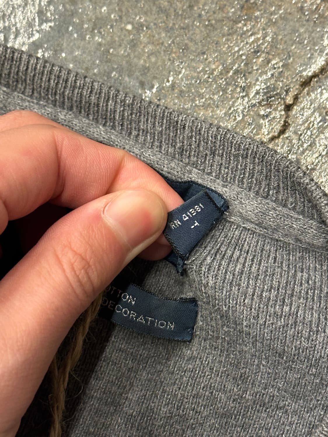 폴로 랄프로렌 코튼 니트 S 상품이미지5