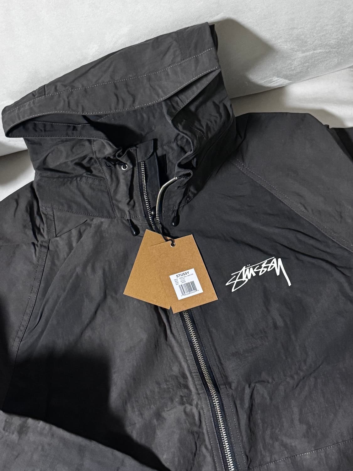 스투시 비치쉘 블랙 L  상품이미지1