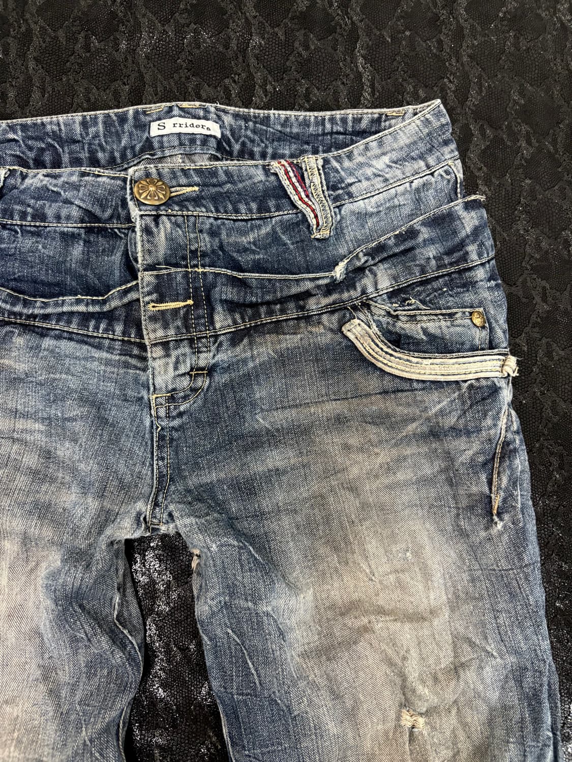 “SORRIDERE” Y2K Grunge Mood Wide Fit Pan 상품이미지9