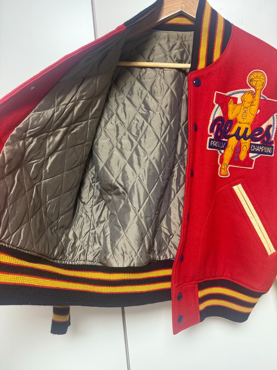 바시티 자켓 빈티지  상품이미지2