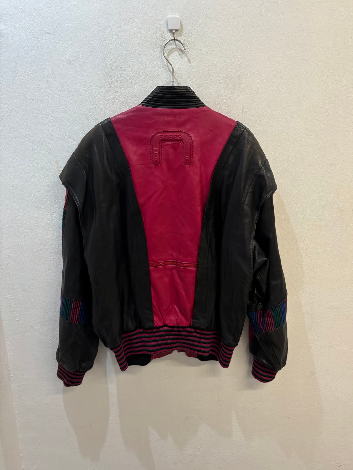 rober pink point leather jacket﻿ 상품이미지4