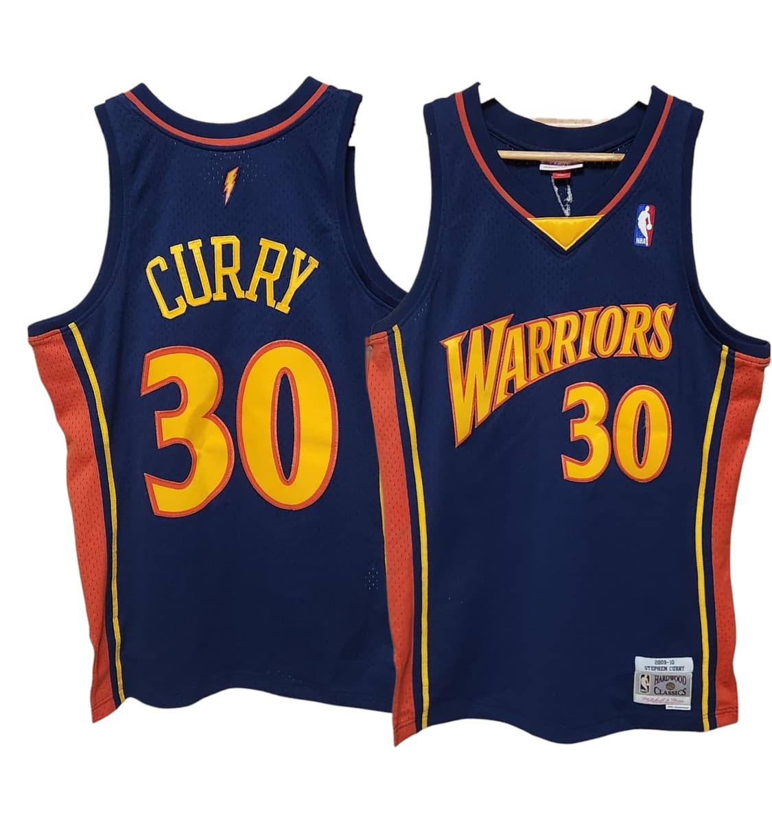 미첼앤네스 골든 스테이트 워리어즈 스윙맨 저지 스테판 커리 농구복 상의 상품이미지1