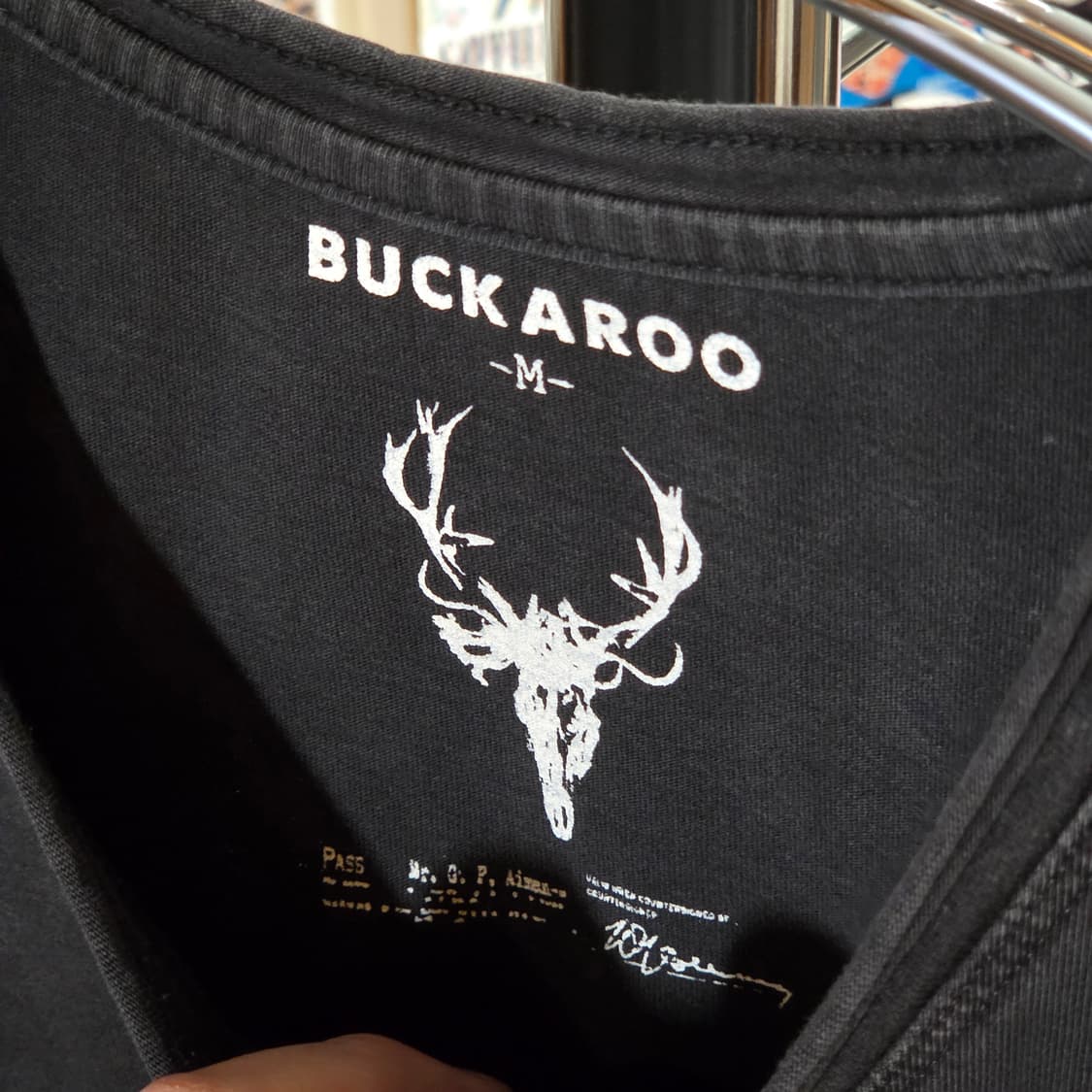 버커루 펑크 포켓 브이넥 슬림핏 롱슬리브 상품이미지6