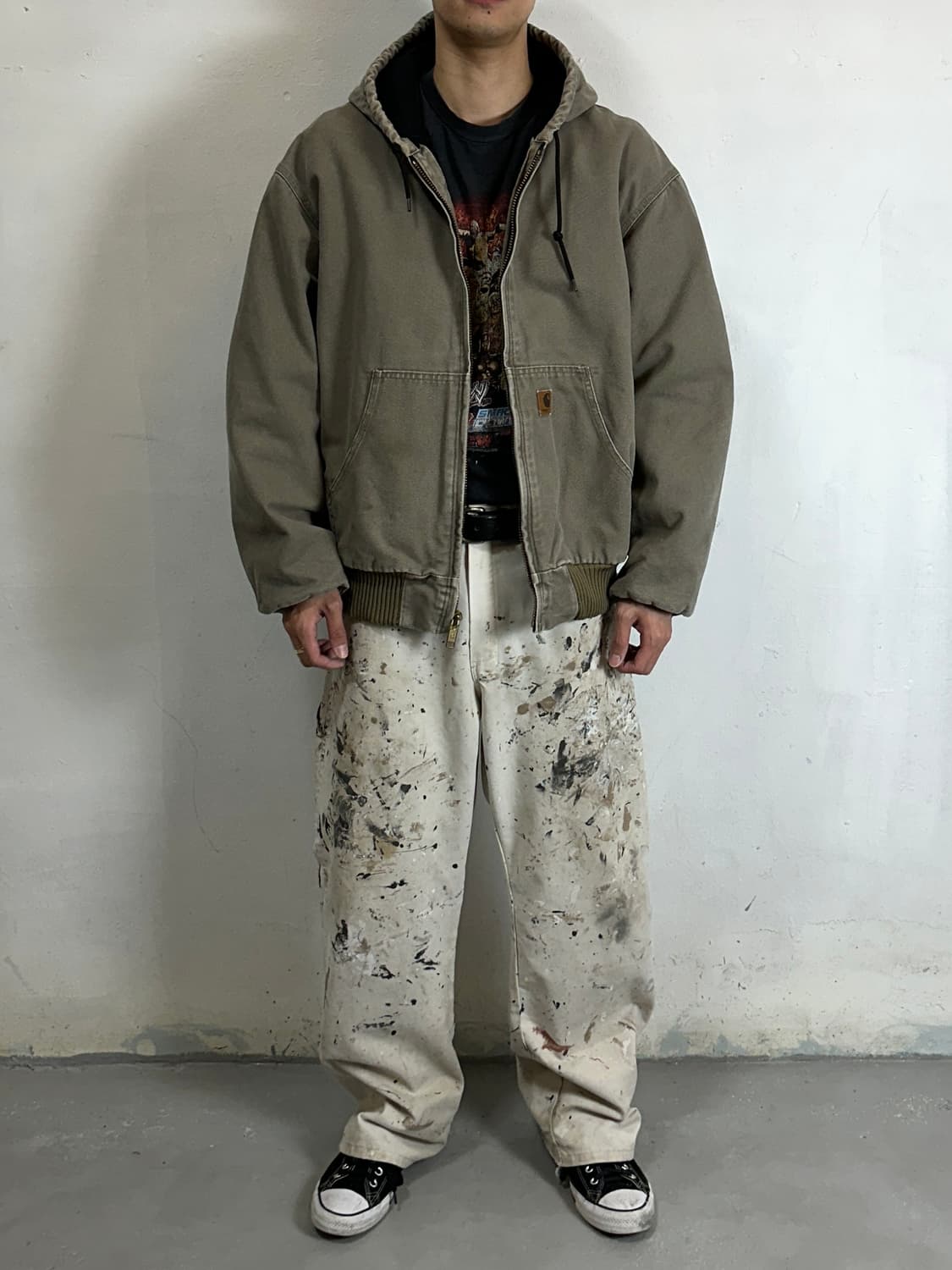 00's OG 칼하트 J130 DES 액티브 자켓 칼하트 후드 자켓 상품이미지2