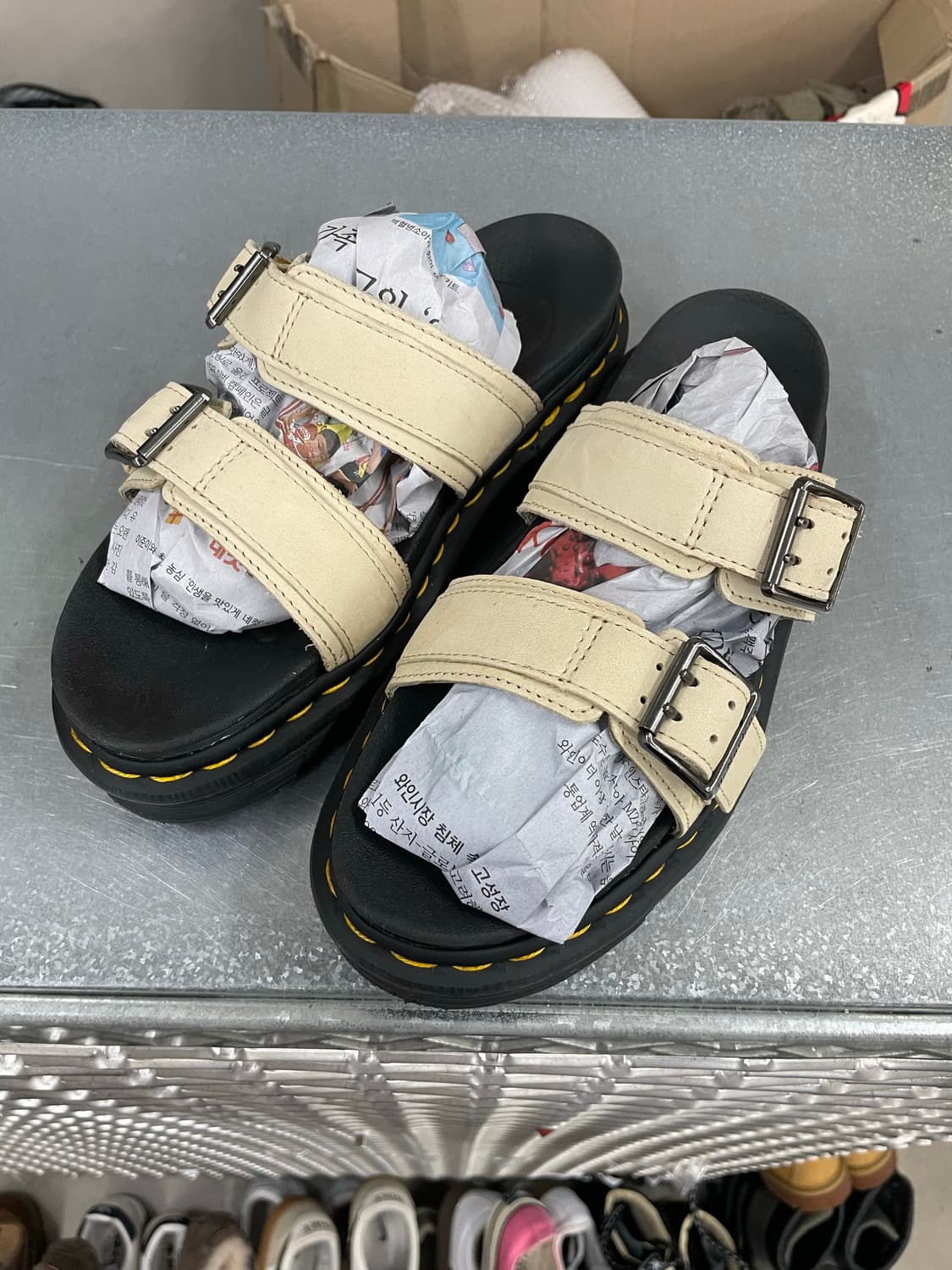 닥터마틴 마일즈 샌들 아이보리 uk6 상품이미지2