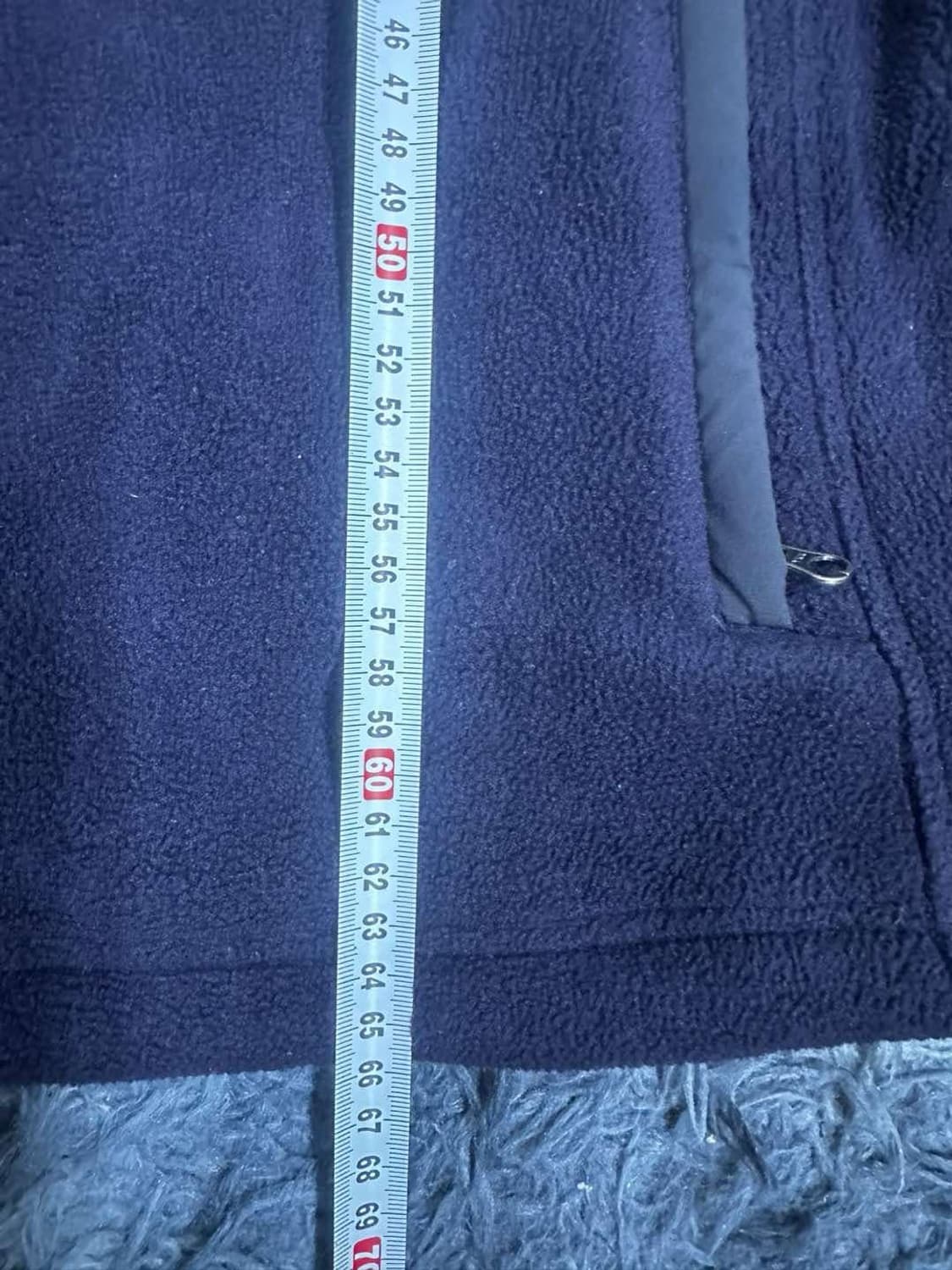 노스페이스 네이비 쉐르파 플리스 집업 후리스 자켓(밑단스트링ㅇ) 상품이미지5