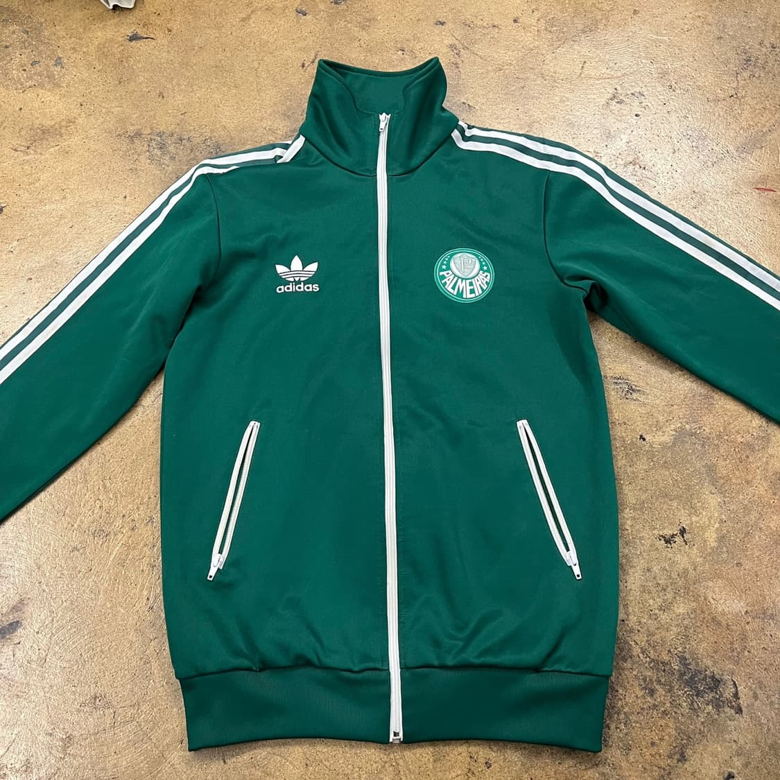 [정품/95] 아디다스 팔메이라스 트랙탑 져지 그린 b16 상품이미지3