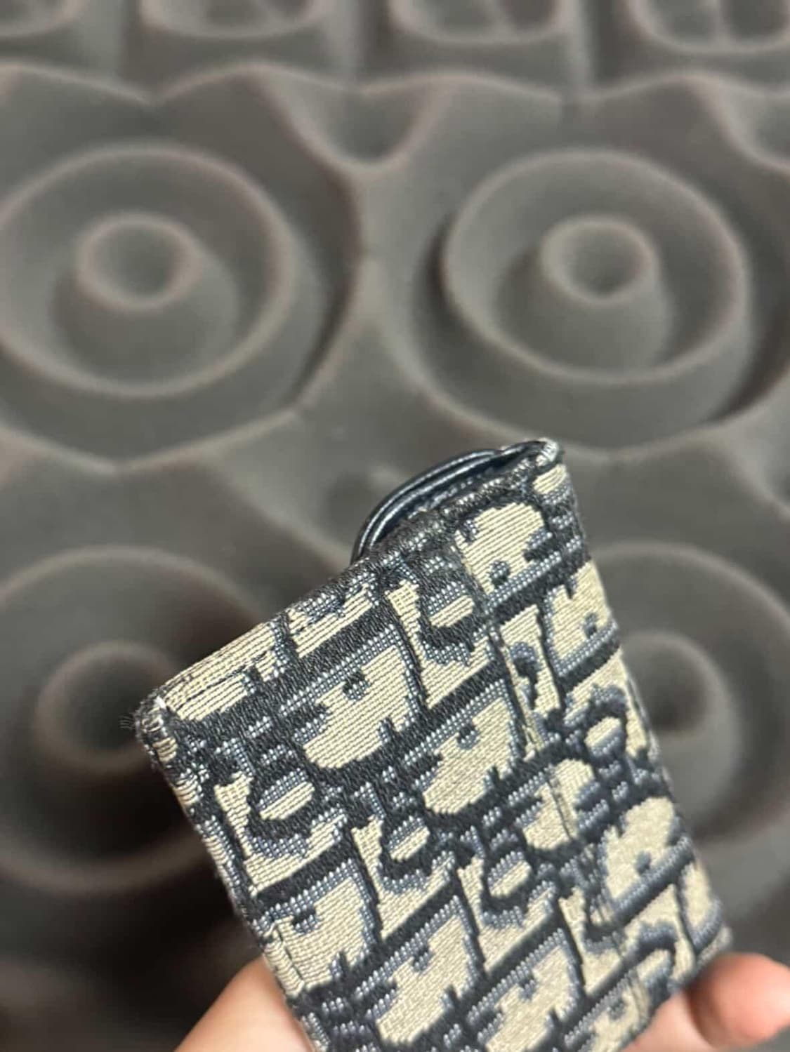 디올 오블리크 새들 카드지갑 상품이미지3