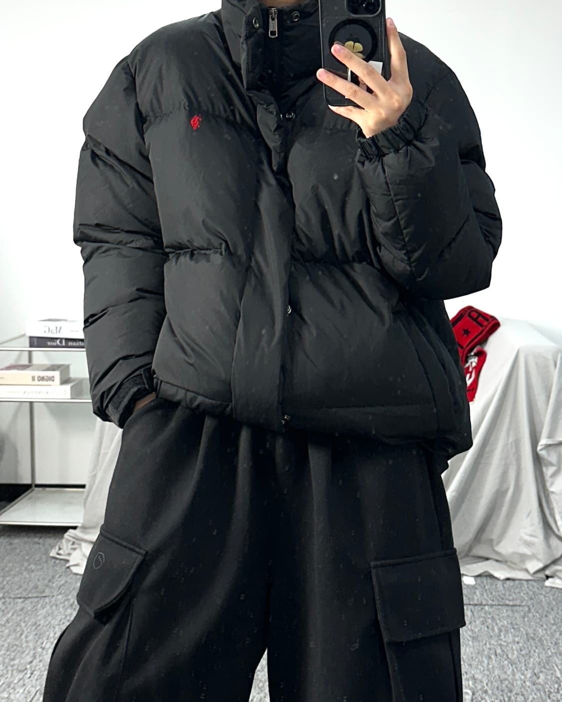 폴로 아쎈 블랙 패딩 2XL 상품이미지3