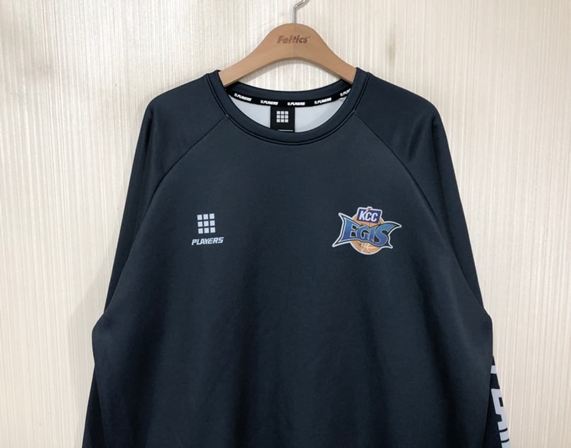 KBL PLAYERS 부산KCC이지스 프로농구단 맨투맨티셔츠 3XL 상품이미지2