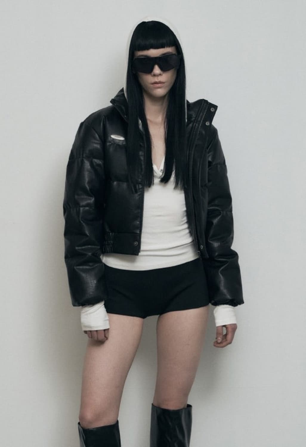 보헤미안서울 레더 패딩 23fw S 상품이미지1