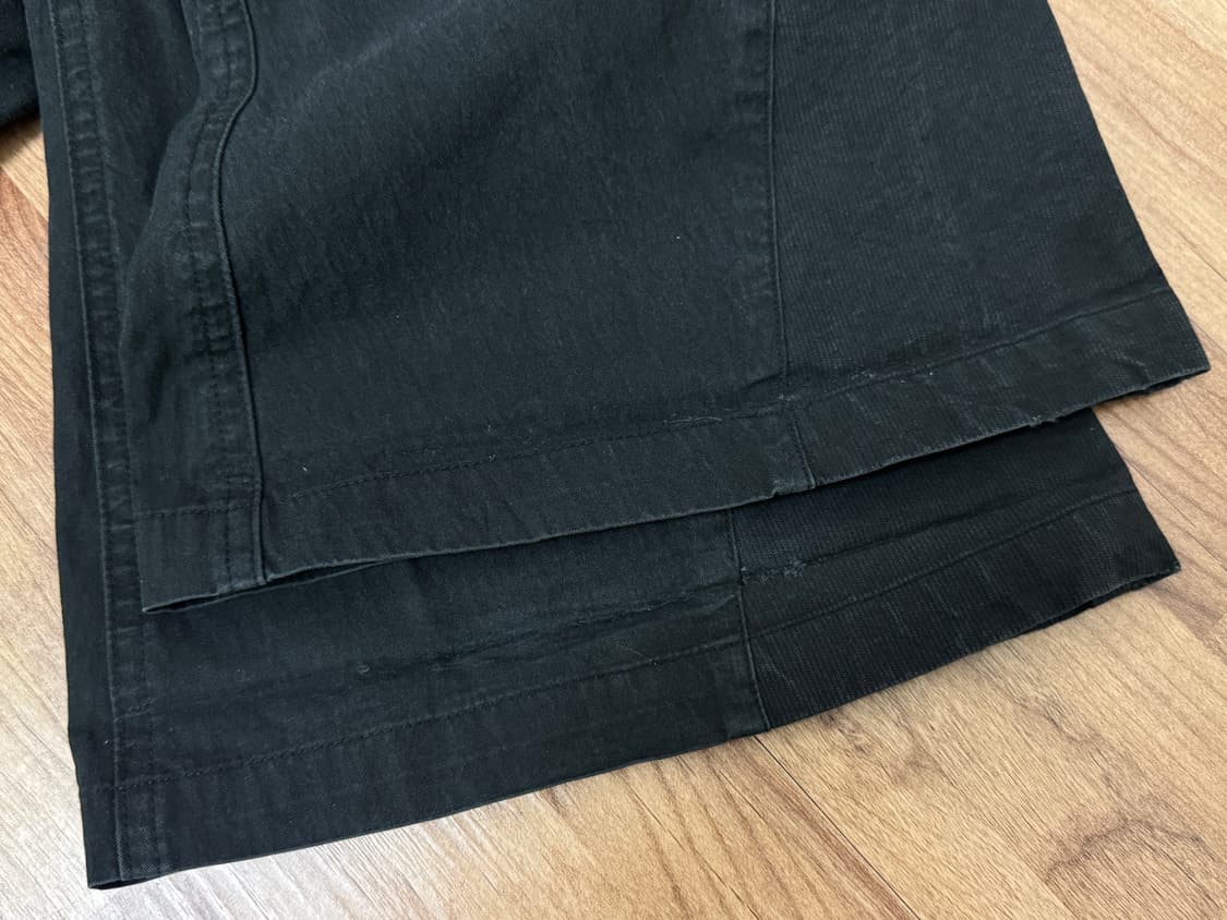 미세키서울 포켓 카고 부츠컷 팬츠 블랙 상품이미지3