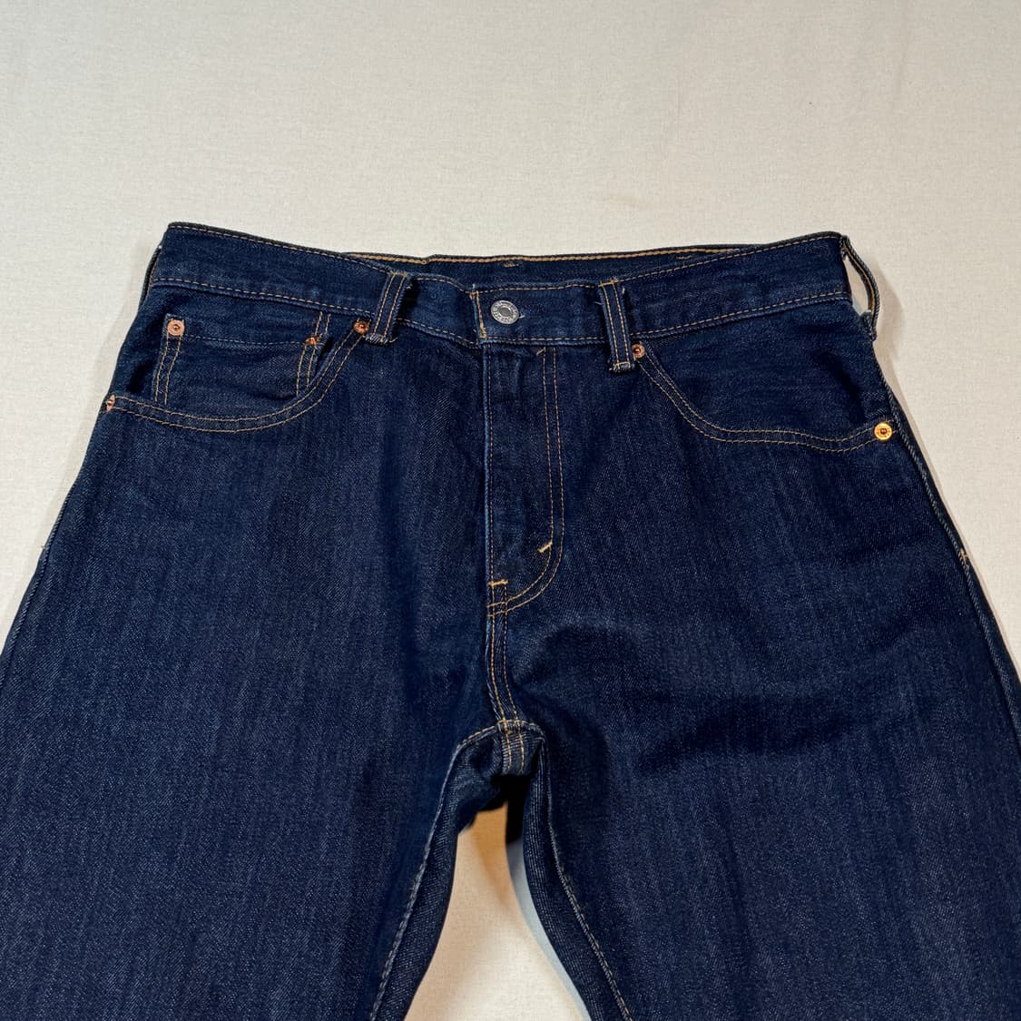 32inch) 리바이스 517 부츠컷 진청 데님 청바지 상품이미지6