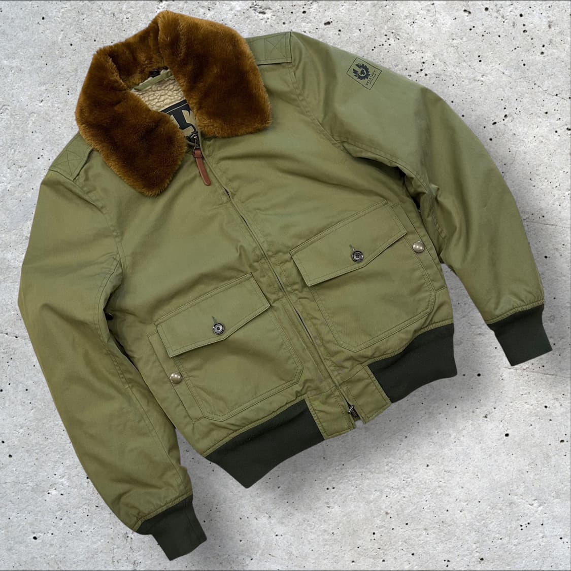 [46] BELSTAFF 벨스토프 데이비드 베컴 B-10 퍼자켓 A371 상품이미지1