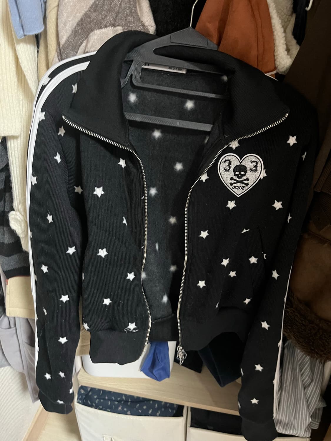 셋업이엑스이 스타 져지 블랙 상품이미지1