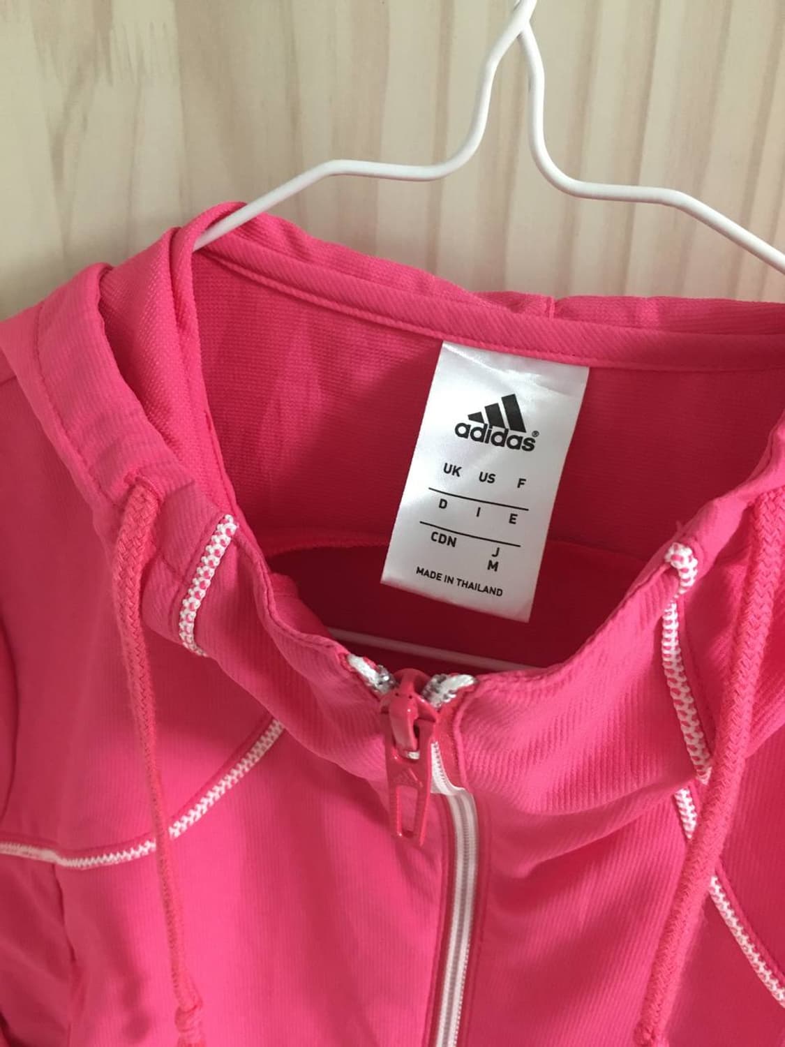 빈티지 아디다스 핫핑크 바람막이 후드집업 y2k 핀터깔 상품이미지4
