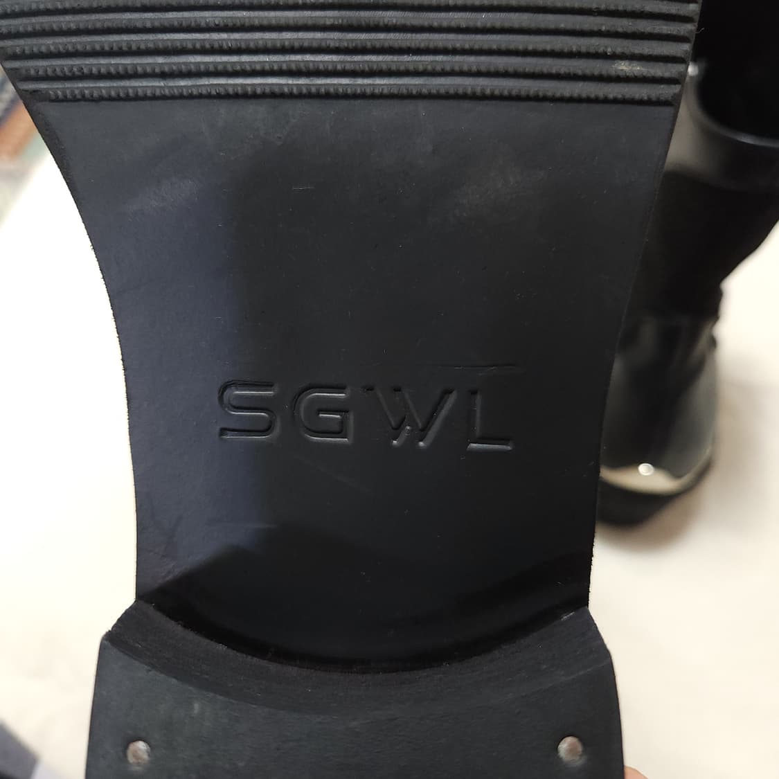 [280] 쏜가먼츠포인티드 스틸 토 메쉬 스컬처 부츠 상품이미지9