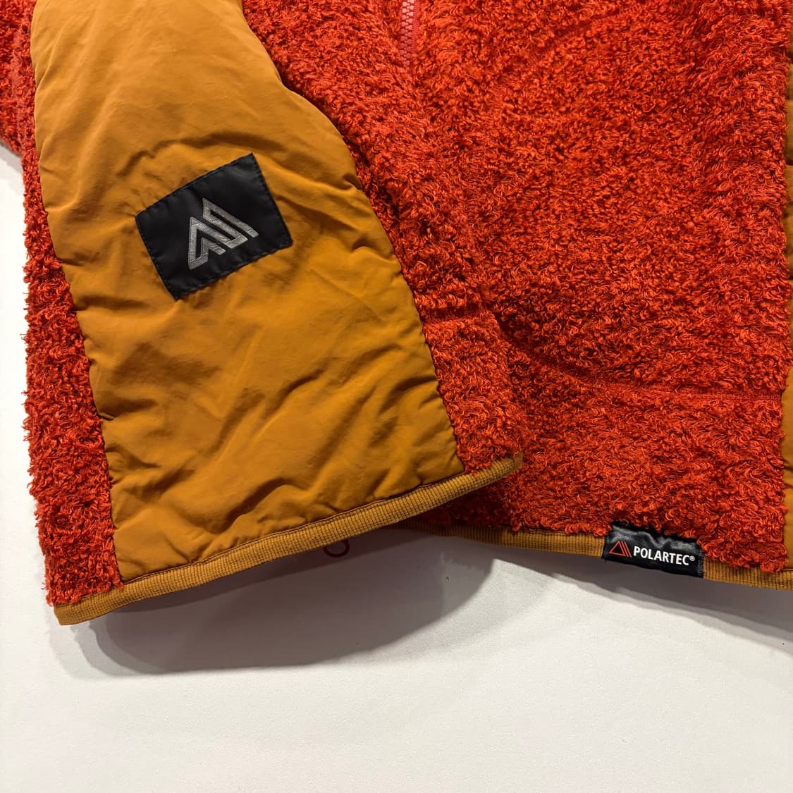 [L] 그레고리 플리스 자켓 오렌지 폴라텍 D64 상품이미지8