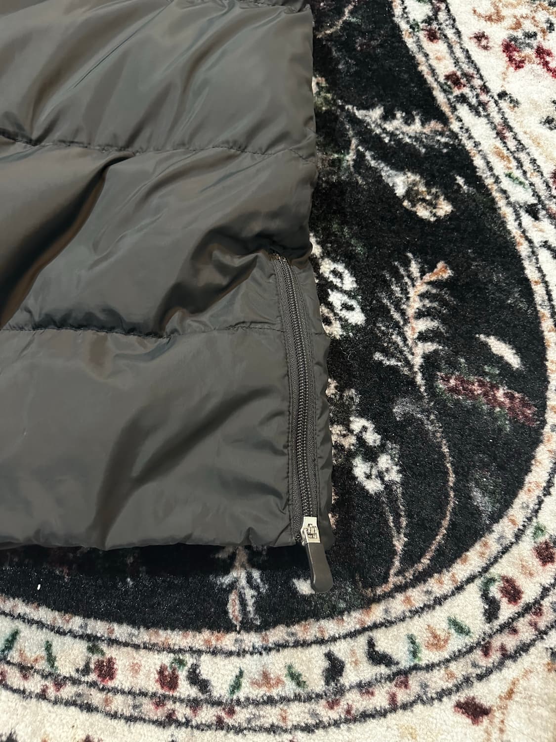 리바이스 블랙 후드 롱패딩 점퍼 상품이미지5