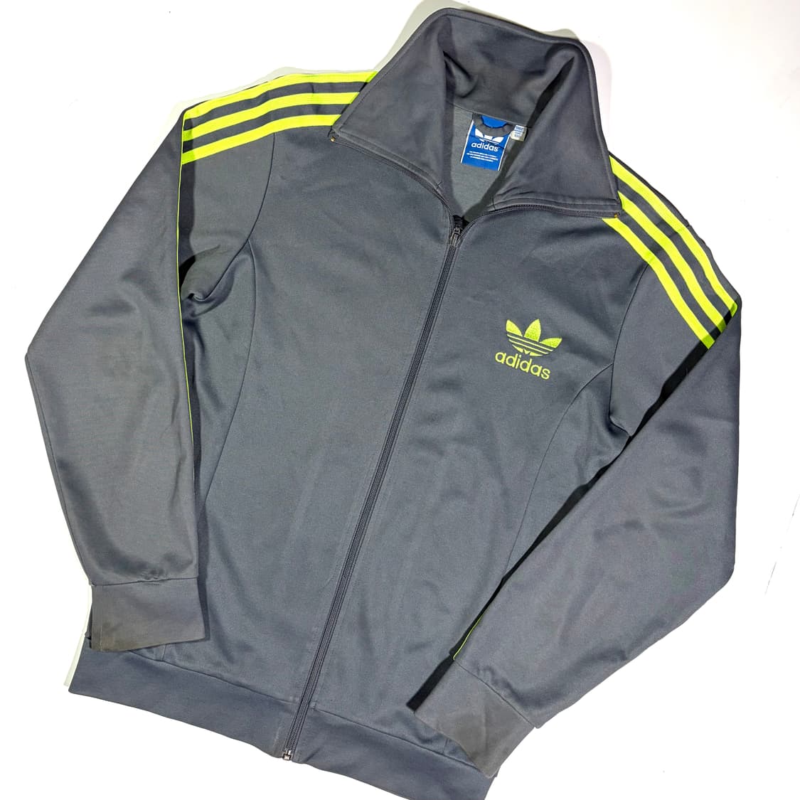 아디다스 그레이 형광 져지 셋업 상의 100 상품이미지2