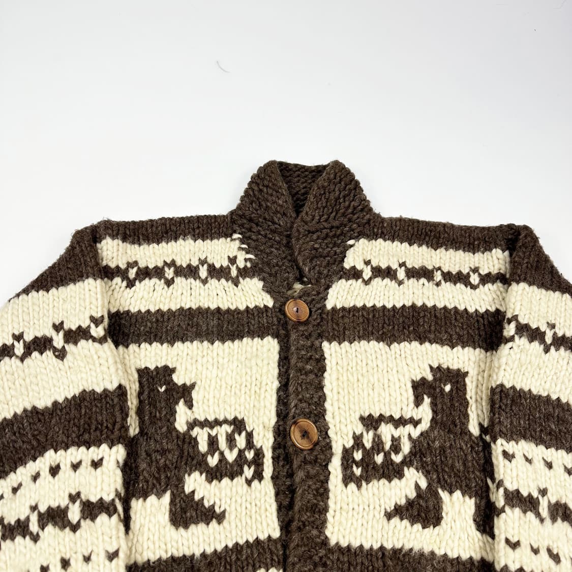 made in 캐나다 헤비울 썬더버드 코위찬 여성S 상품이미지2