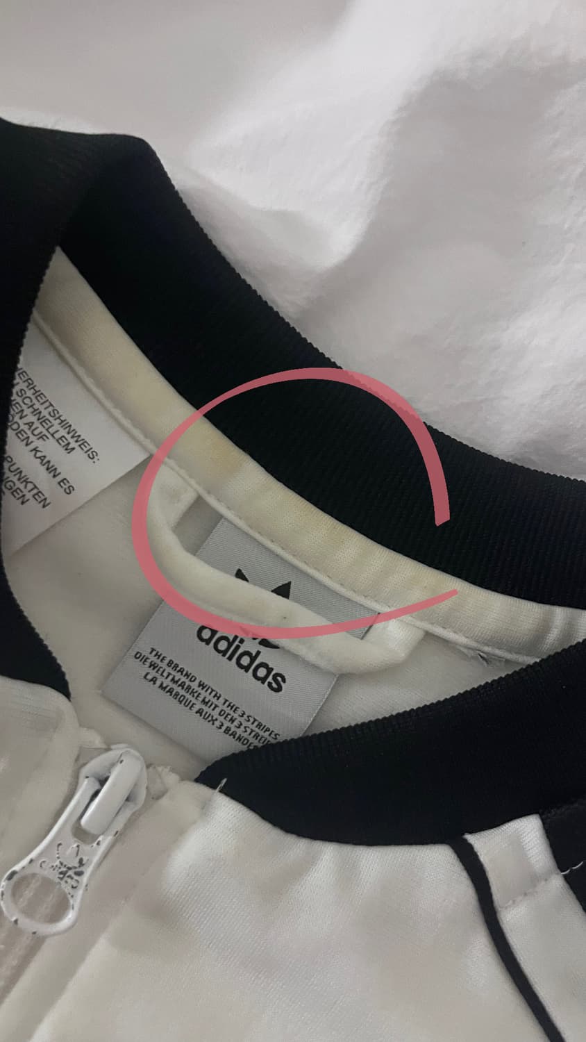 아디다스 화이트 져지 상품이미지2