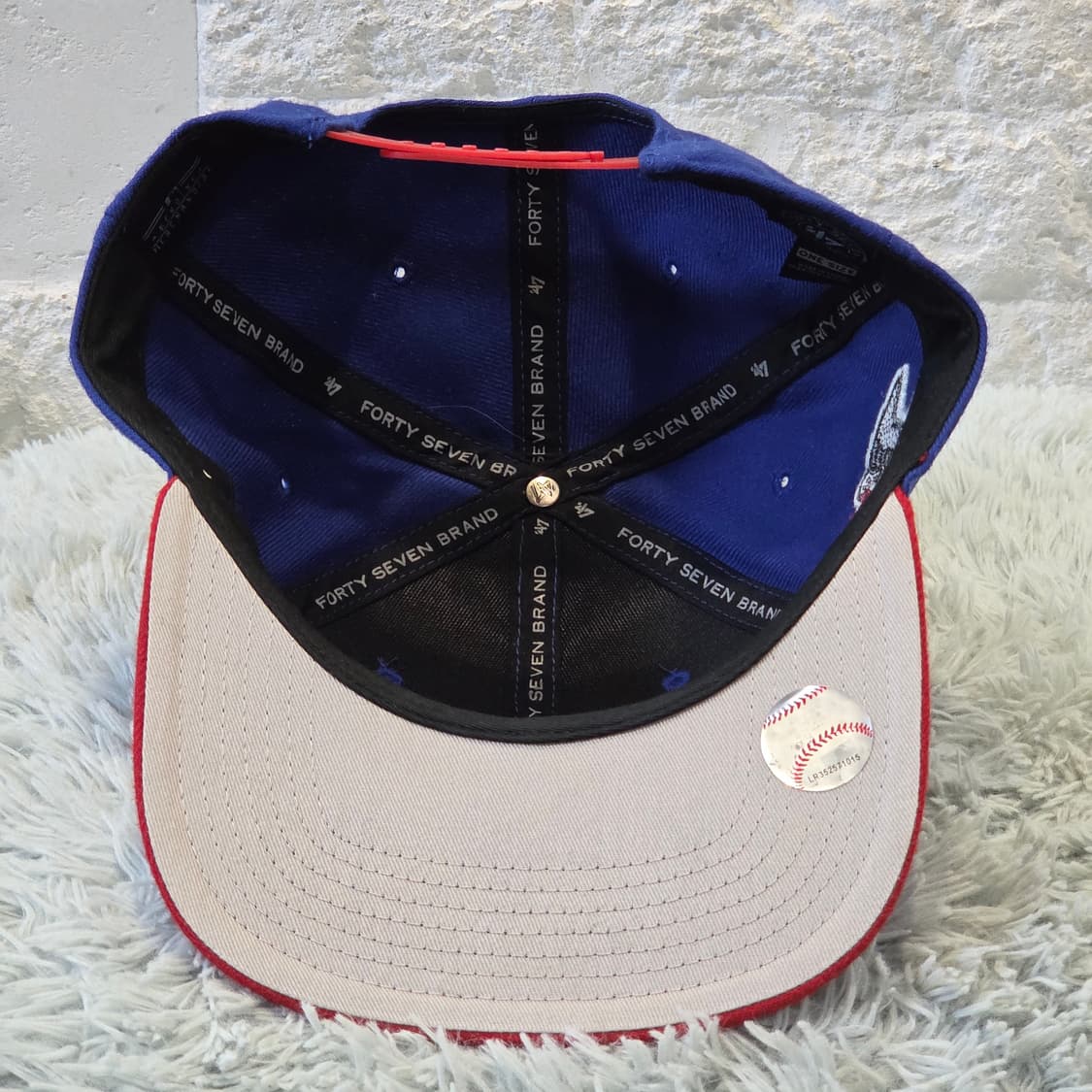 p6-3:47브랜드 텍사스 레인저스 블루 스냅백 (56-60cm) 상품이미지7