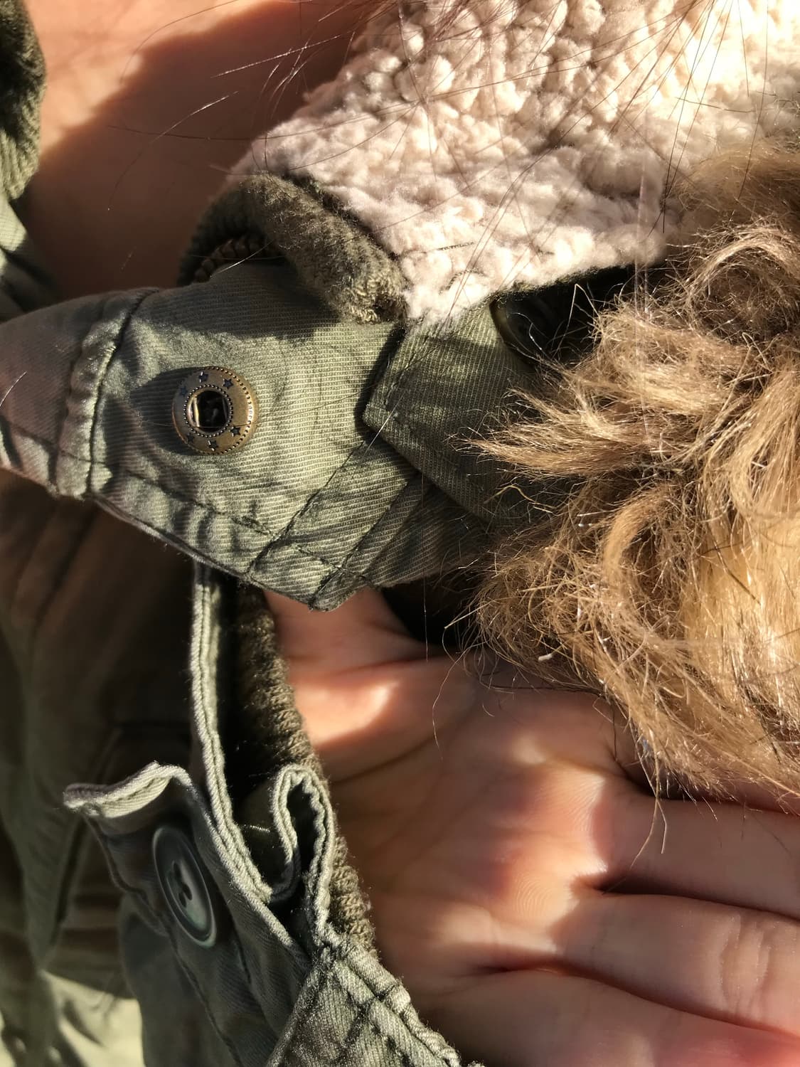 Shuca 카키 헤비 야상 상품이미지7