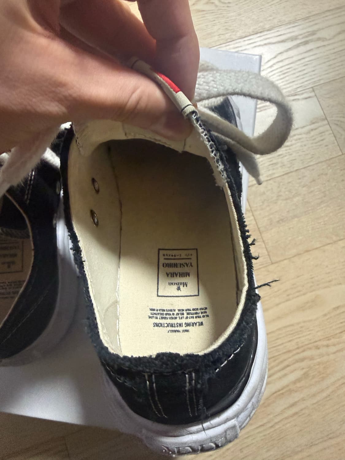 (급매)미하라 야스히로 피터슨 42사이즈 판매합니다 상품이미지4