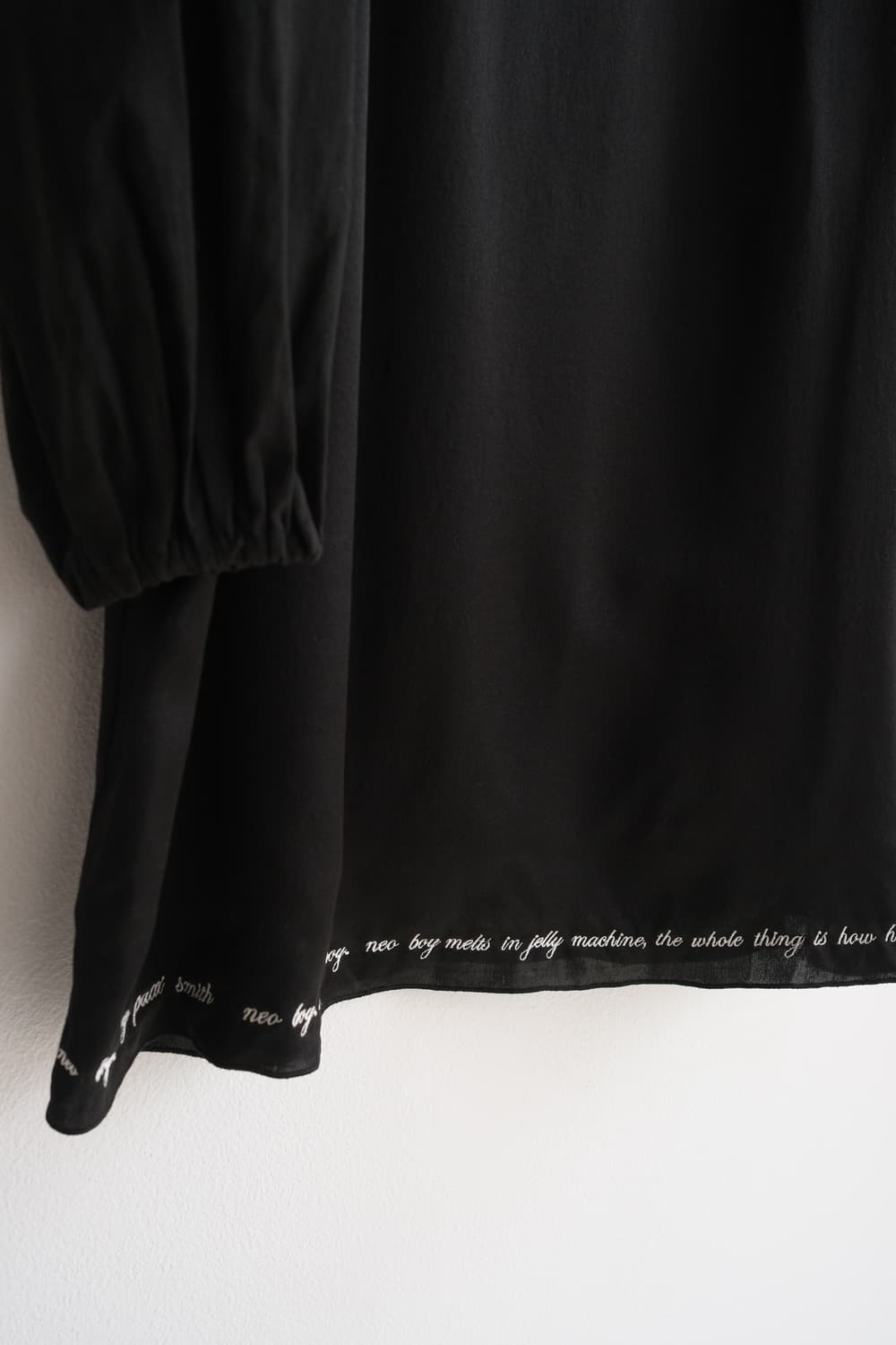 Lettering silk dress 상품이미지9