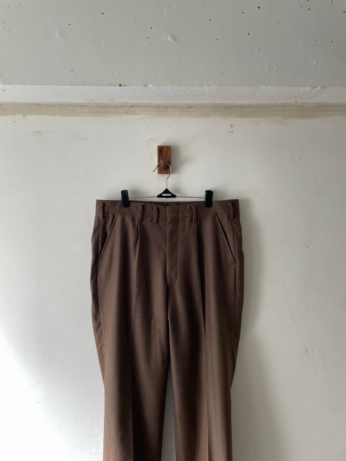 70‘s USA Vintage Classic Wool Slacks 상품이미지1