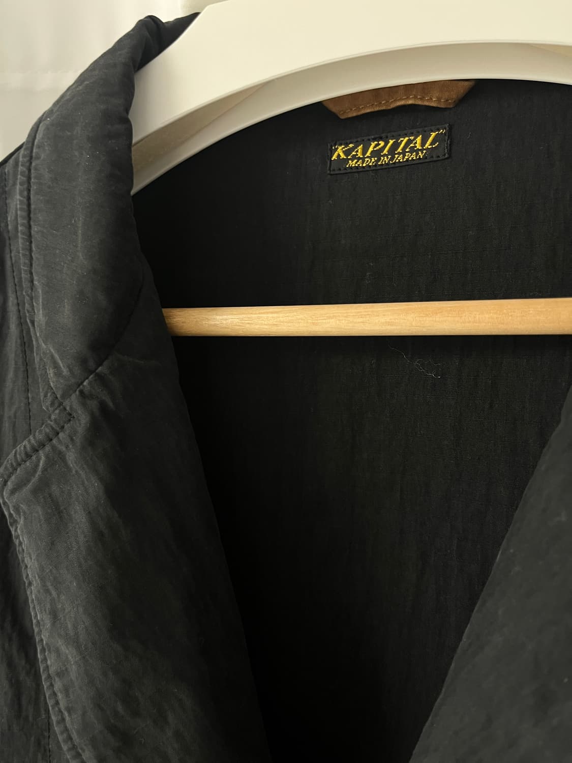 캐피탈 호스피탈 립스탑 블랙 자켓 (M) 상품이미지6