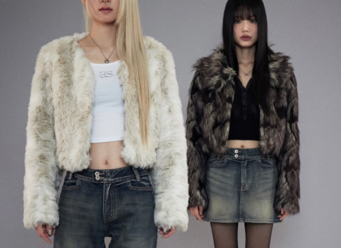 애즈온 퍼자켓 상품이미지2