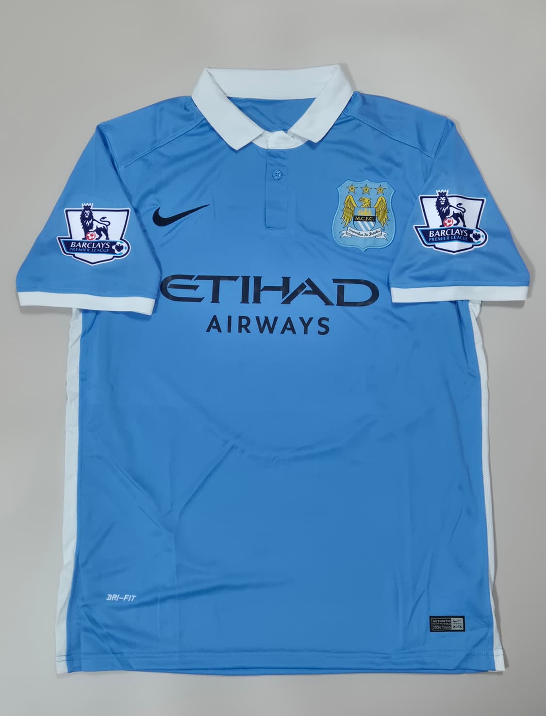 15-16 맨시티 케빈 더브라위너 유니폼 L 레플리카 상품이미지2